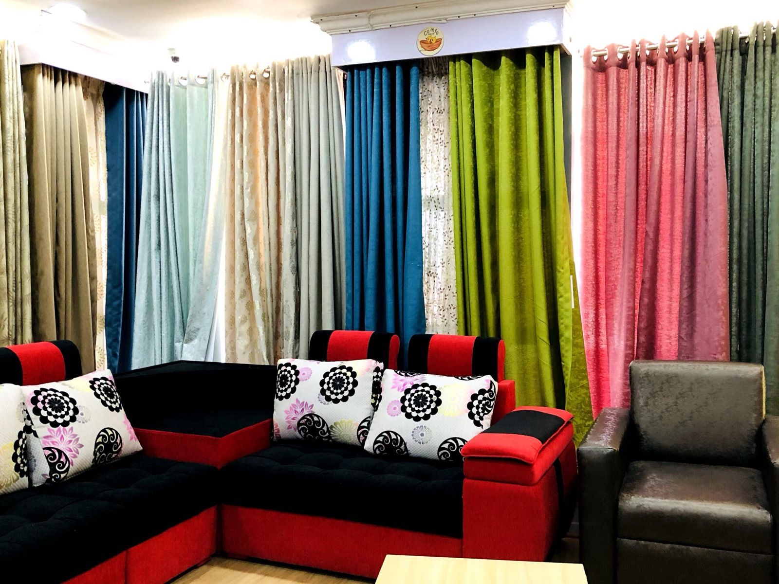 Curtains from Halesi Decor, Kathmandu